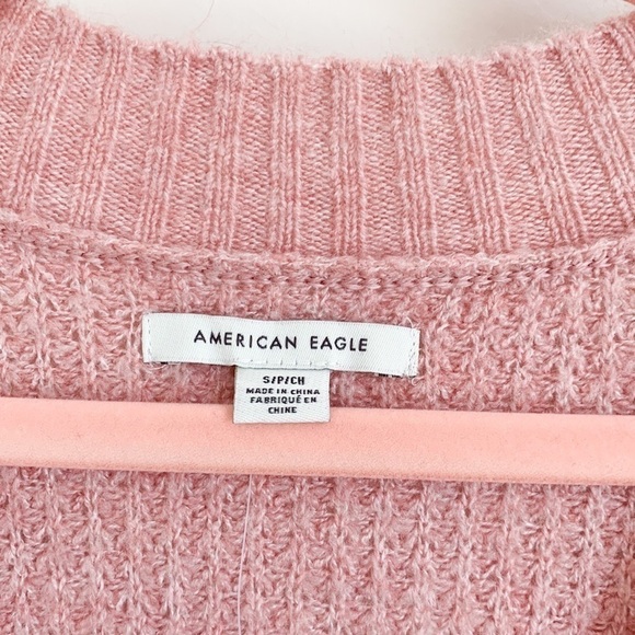 American Eagle Outfitters AE Dusty Pink Sweater Dress / Tunic Small - Picture 7 of 9